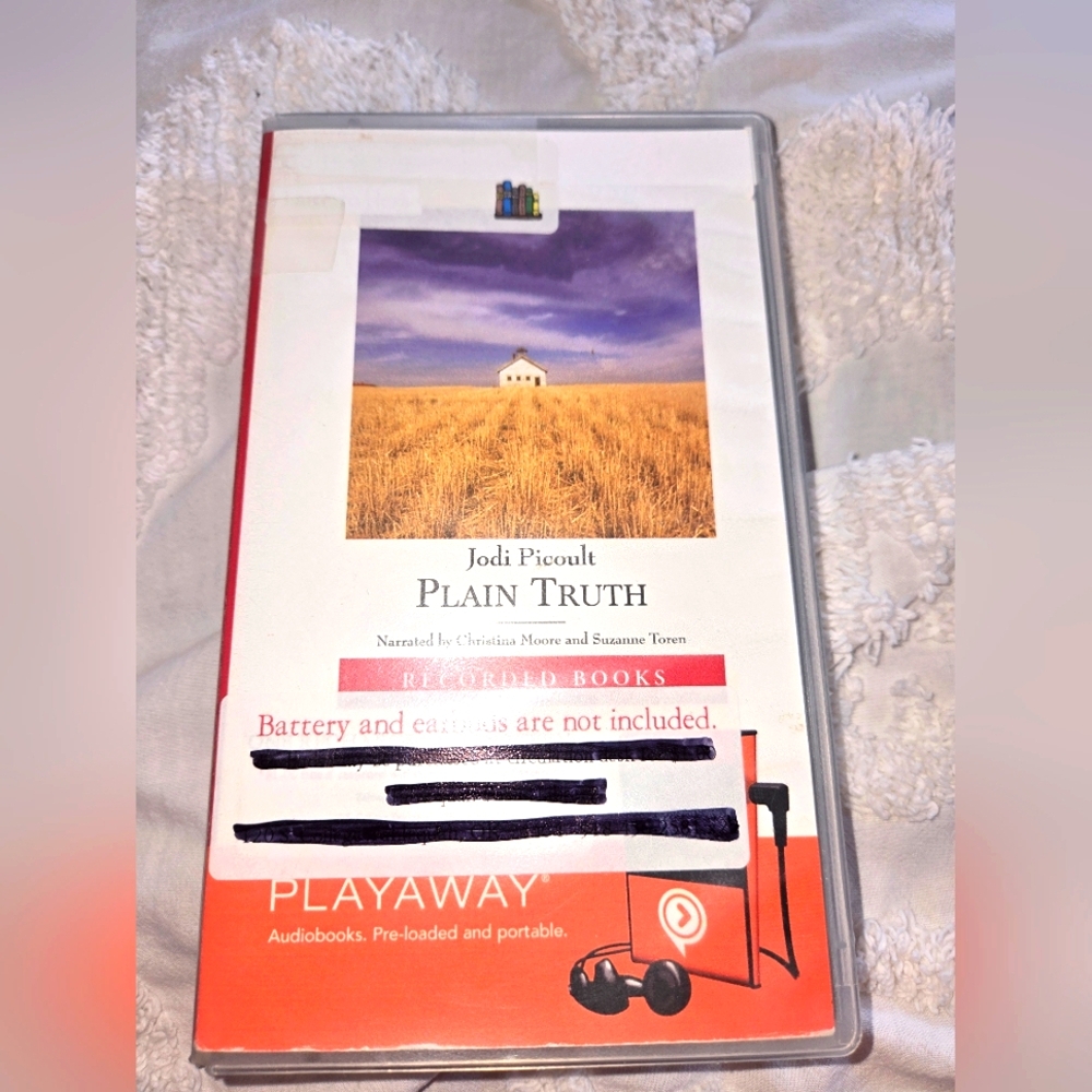 Jodi Picoult 'Plain Truth' Playaway All In One Audiobook